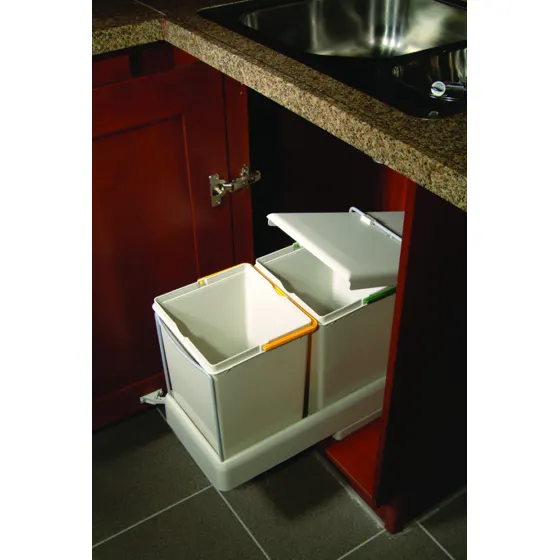 Lanesto Afvalemmer 28 liter (2 x 14 liter)