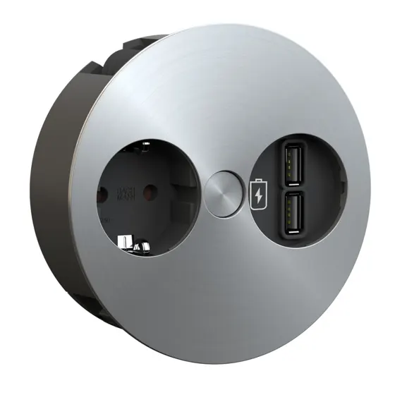 Bachmann Twist met USB, Rvs-look