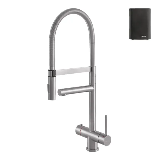 Selsiuz Push & Turn 3-in-1 XL Plug & Play, Inox & Boiler Single