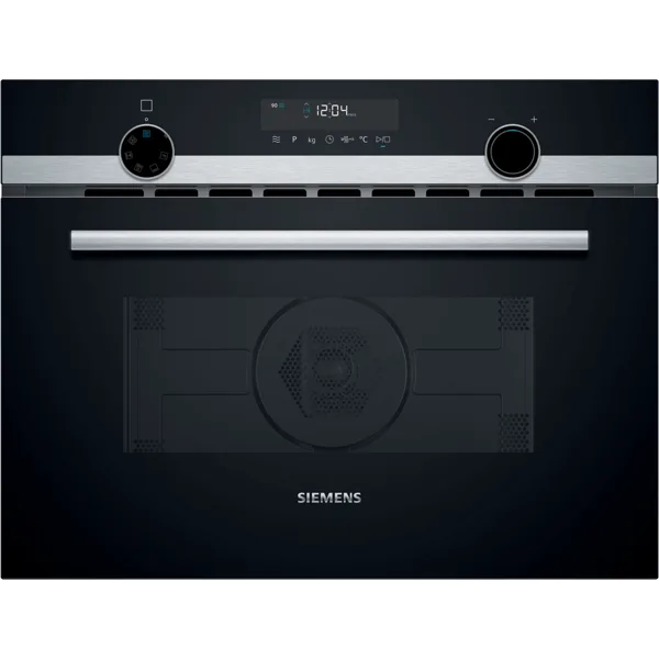 Siemens iQ500 compacte combimagnetron 45 cm met hetelucht, inox