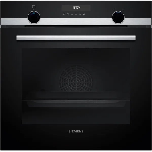 Siemens iQ500 inbouwoven 60 cm met pyrolyse en telescooprails, inox
