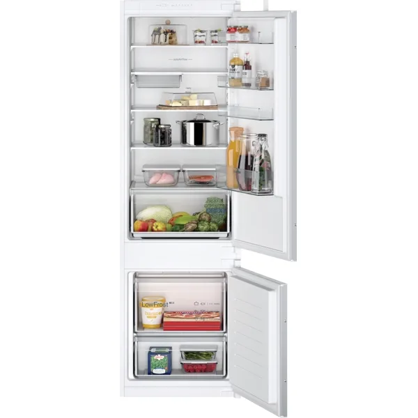 Siemens iQ100 inbouw koel-vriescombinatie 177,5 cm, sleepdeur, 200 l