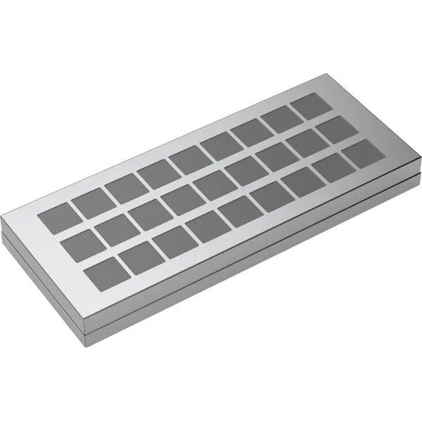 Regenereerbaar cleanAir koolfilter voor vlakschermkappen
