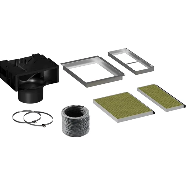 cleanAir Plus recirculatieset, geïntegreerd, voor schuine wandkappen