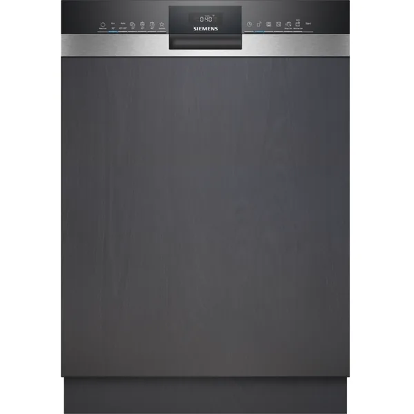 Siemens iQ300 geïntegreerde vaatwasser 60 cm, rvs bedieningspaneel